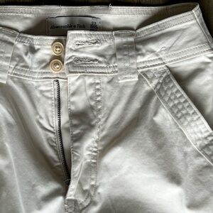 Abercrombie & Fitch Cream Trousers